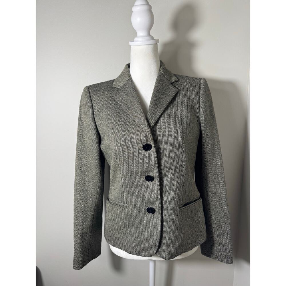 Vintage Ralph Lauren Blazer Women's 4 Petite Wool Equestrian